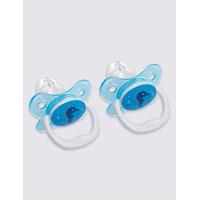 dr browns twin pack orthodontic soother 1 year 