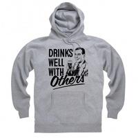 Drinks Well Hoodie