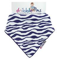 Dribble Ons Designer Dribble on - Zebra Stripe