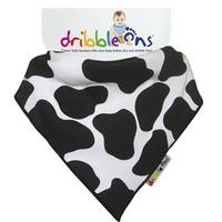 Dribble Ons Designer Dribble on - Cow Print