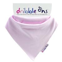 Dribble Ons Dribble Bib - Baby Pink