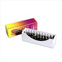 dragonhawk 22 pcs sizes lot 304 stainless steel tattoo nozzle tips