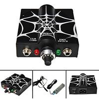 Dragonhawk Tattoo Power Supply Mini Web Flat Foot Pedal Kit