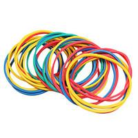 Dragonhawk 100PCS/pack Colorful Elastic Rubber Bands