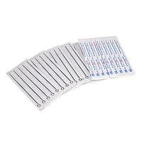 Dragonhawk 100Pcs Dragonhawk Disposable Sterile Tattoo Needles Mix Sizes