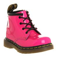 Dr. Martens Lace boots Inside Zip Brooklee (k) HOT PINK PATENT