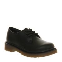 Dr. Martens 3- Eye Lace Shoe (jnr) BLACK LEATHER