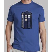 dr who - pixel tardis