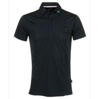 druh tour logo classic polo shirt black