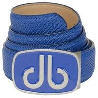 Druh Players Collection Belt with DB Oval Big Buckle Blue