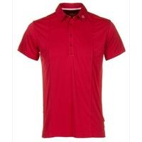 druh tour logo classic polo shirt red