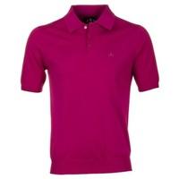 Druh Short Sleeve Polo Jumper Magenta