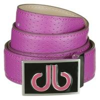 Druh Players Collection Belt with Double Infill Buckle Purple