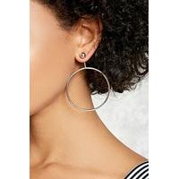 Drop Hoop Earrings