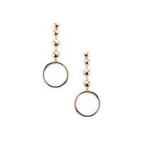 Drop Hoop Earrings