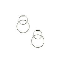 Drop Hoop Earrings