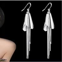 drop earrings jewelry women sterling silver silver plated 2pcs silver