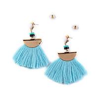 drop earrings jewelry tassels fashion bohemian alloy jewelry blue red  ...