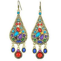 Drop Earrings Resin Alloy Drop Jewelry Wedding Party