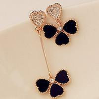 Drop Earrings Rhinestone Alloy Jewelry For Daily Casual 1 pair