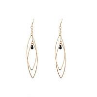 Drop Earrings Pearl Alloy Euramerican Fashion Oval Gold Jewelry Wedding Party Halloween Daily Casual Sports 1 pair