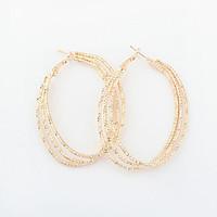 Drop Earrings Hoop Earrings Alloy Vintage Victorian Gold Silver Jewelry 2pcs