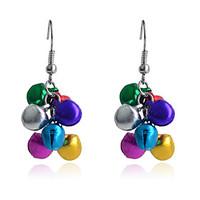 Drop Earrings Alloy Chrismas Rainbow Jewelry Party Daily Casual 2pcs