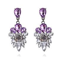 drop earrings imitation diamond womens girls euramerican rhinestones p ...