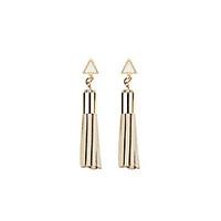 Drop Earrings Acrylic Unique Design Tag Tassels Fashion Personalized Hypoallergenic Classic Leatherette AlloyGeometric Line Triangle