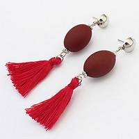 Drop Earrings Lady Girls\' Ball Tassel Euramerican Fashion Personality Earrings Party Halloween Statement Jewelry