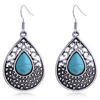 Drop Earrings Silver Plated Drop Silver Jewelry Party Daily Casual 2pcs