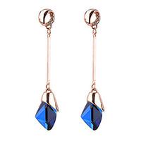Drop Earrings Euramerican Fashion Acrylic Alloy Geometric Jewelry For Party Daily 1 pair