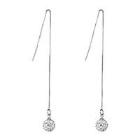 Drop Earrings Jewelry Cute Style Euramerican Bohemia Wedding Party Daily Casual Sports Sterling Silver Cubic Zirconia 1 pair