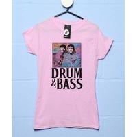 drum bass ringo paul womens fitted style t shirt