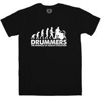 Drummers The Pinnacle of Evolution T Shirt