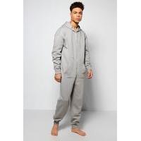 Drop Shoulder Onesie - silver