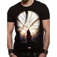 dr strange movie poster two mens small t shirt black