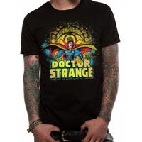Dr Strange - Strange & Logo Unisex Medium T-Shirt - Black