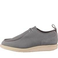 Dr Martens Mens Leverton Hi Suede Shoes Grey Marl