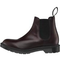 Dr Martens Mens Graeme Leather Chelsea Boots Brush Merlot