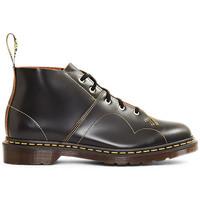 Dr Martens Made In England Church Vintage Smooth Monkey Boot Black men\'s Mid Boots in black