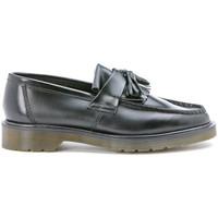 Dr Martens black leather fringed loafer men\'s Loafers / Casual Shoes in black
