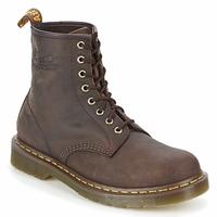 dr martens 1461 mens mid boots in brown
