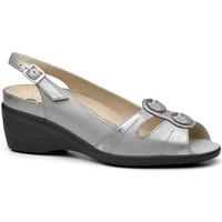 Drucker Calzapedic heel sandal women\'s Sandals in Silver