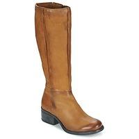 dream in green ksenia womens high boots in brown