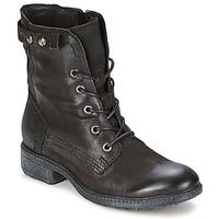 dream in green naim womens mid boots in black