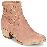 dream in green giavolo womens low ankle boots in pink