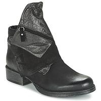 dream in green facharo womens mid boots in black