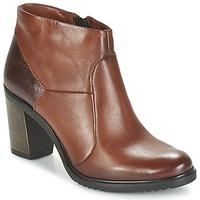 dream in green folarifo womens low ankle boots in brown