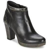 dream in green zafer womens low ankle boots in black